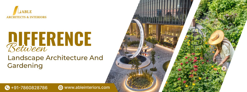 Difference Between Landscape Architecture & Gardening